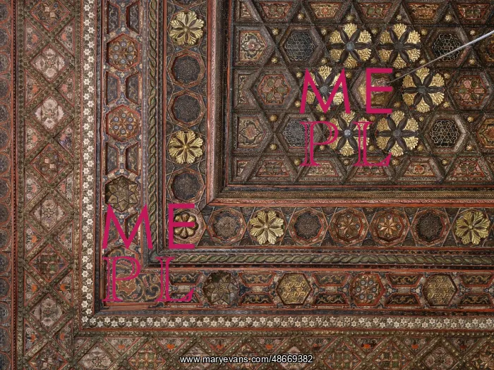 : Ceiling, Mosque, Maison de Pierre Loti, Rochefort, France : Ceiling, Mosque, Maison de Pierre Loti, Rochefort, France