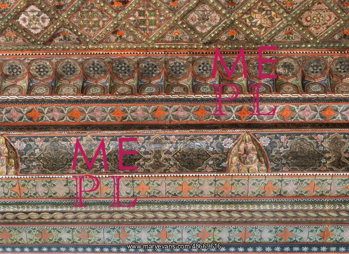 : Ceiling, Mosque, Maison de Pierre Loti, Rochefort, France : Ceiling, Mosque, Maison de Pierre Loti, Rochefort, France