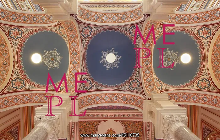 : Ceiling, National and University Library, Sarajevo : Ceiling, National and University Library, Sarajevo