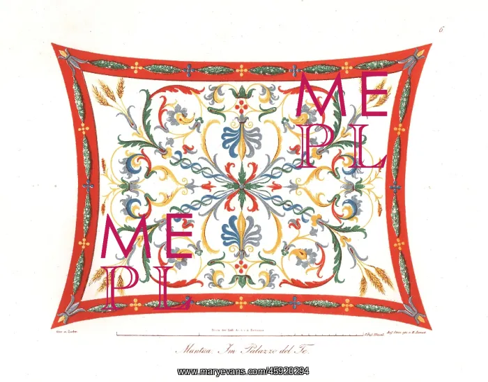 : Ceiling paintings from the Palazzo del Te : Ceiling paintings from the Palazzo del Te