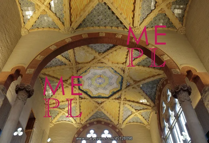 : Ceiling, Pau Gil Room, Administration Pavilion : Ceiling, Pau Gil Room, Administration Pavilion