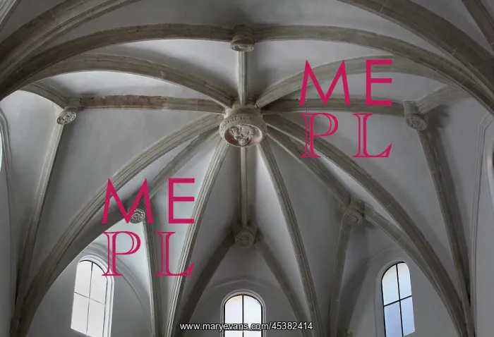 : Ceiling of the semicircular apse, Church of Sant : Ceiling of the semicircular apse, Church of Sant