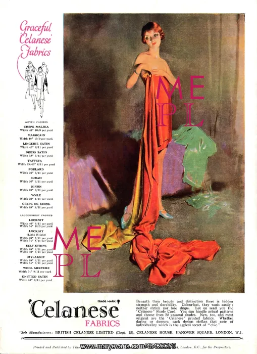  : Celanese Fabrics