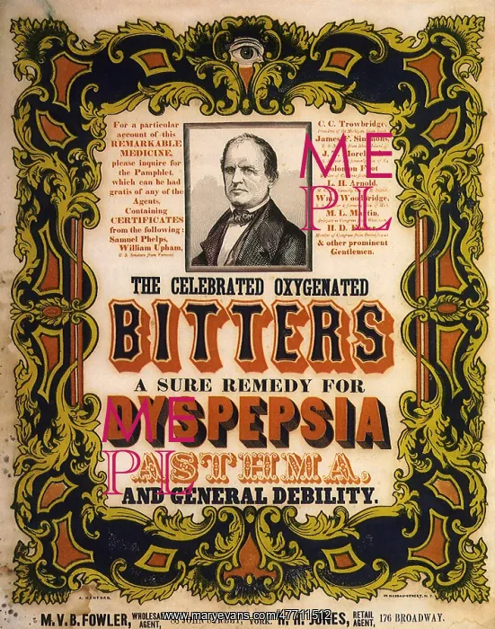  : The Celebrated Oxygenated Bitters