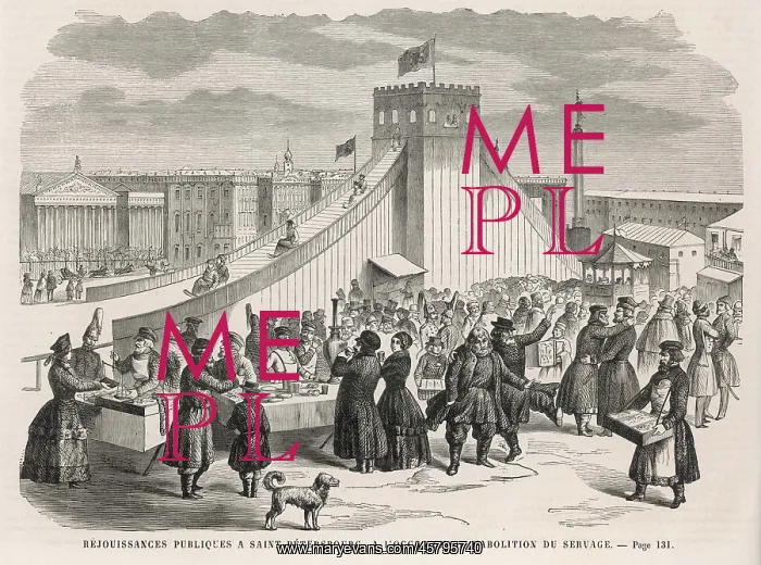 : CELEBRATING SERFDOM END : CELEBRATING SERFDOM END
