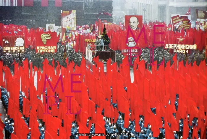  : Celebration of 71st anniversary of October revolution, 1988