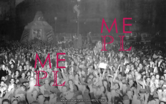  : Celebration of the German capitulation in World