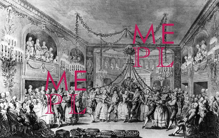 : Celebration in the Palace of Versailles, 1763 : Celebration in the Palace of Versailles, 1763