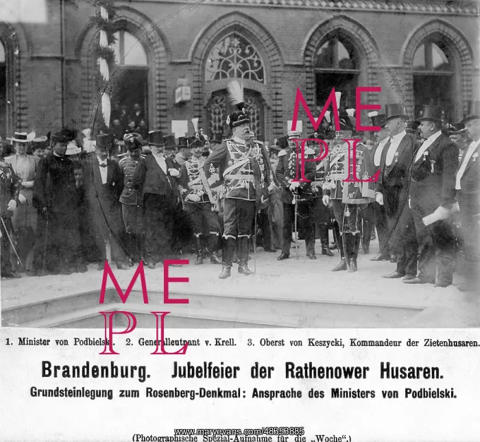 : Celebration of the Rathenow Hussars, 1905 : Celebration of the Rathenow Hussars, 1905