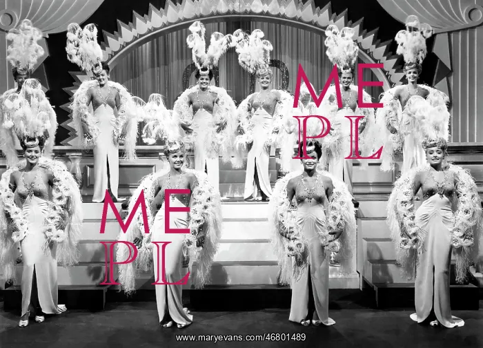 : celebrity. Group of Chorines, on-set of the Film : celebrity. Group of Chorines, on-set of the Film