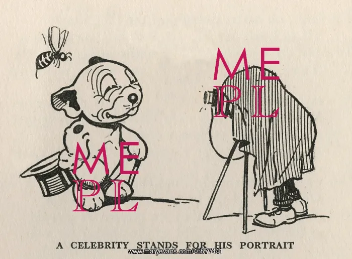 : A celebrity stands for a portrait : A celebrity stands for a portrait