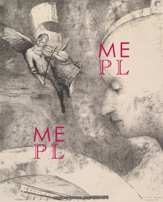 : The Celestial Art, by Odilon Redon, 1894, French : The Celestial Art, by Odilon Redon, 1894, French