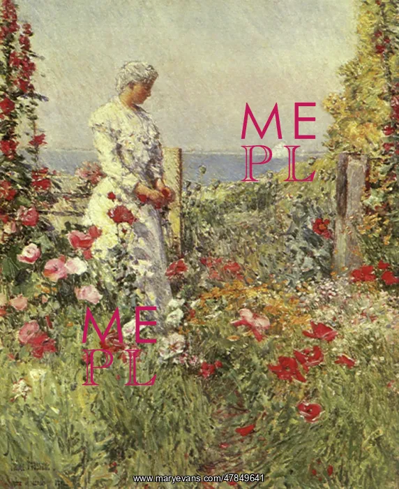  : Celia Thaxter in Her Garden