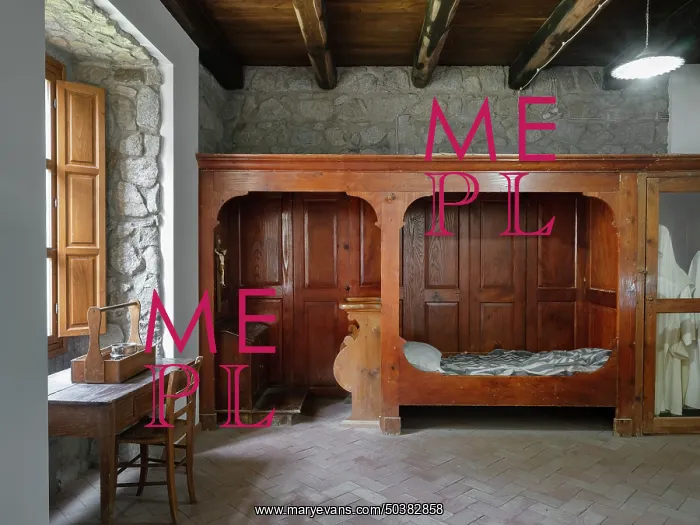 : Cell, Charterhouse of Serra San Bruno, Calabria, Italy : Cell, Charterhouse of Serra San Bruno, Calabria, Italy