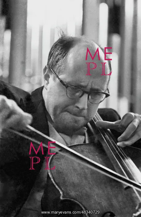 : Cellist M. Rostropovich : Cellist M. Rostropovich