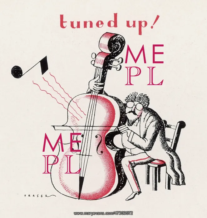 : CELLIST TUNES UP 1931 : CELLIST TUNES UP 1931