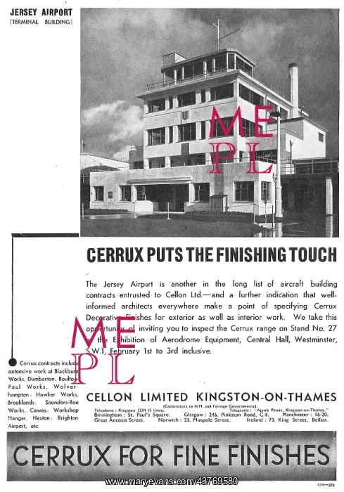 : Cellon - Cerrux Jersey Airport : Cellon - Cerrux Jersey Airport