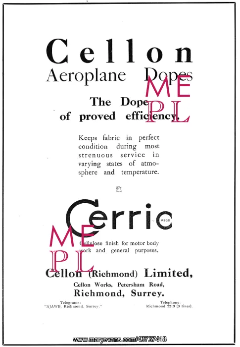 : Cellon Dope Cerric Cellulose Finish : Cellon Dope Cerric Cellulose Finish