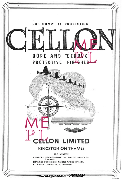 : Cellon Protective Finishes For Aircraft : Cellon Protective Finishes For Aircraft