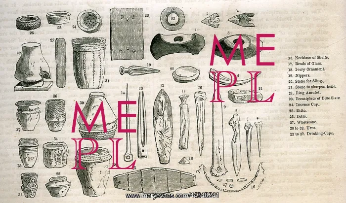  : Celtic Flint Arrowheads and Artefacts