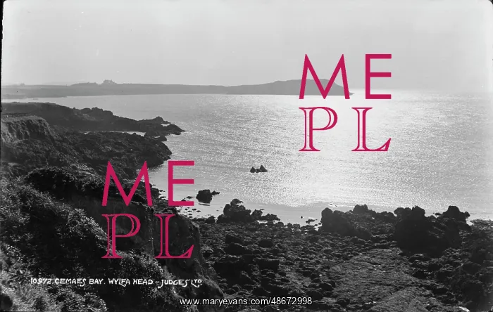 : Cemaes Bay at Wylfa Head : Cemaes Bay at Wylfa Head