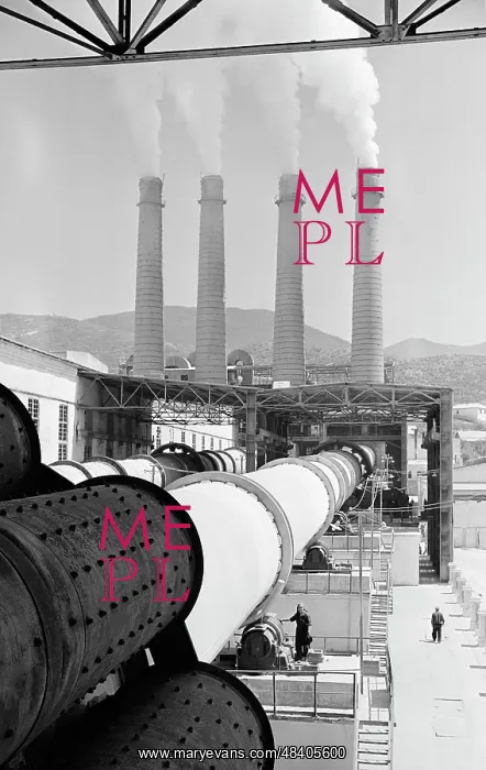 : Cement works Oktyabr, 1958 : Cement works Oktyabr, 1958