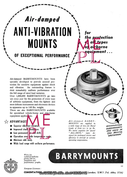: Cementation Barrymounts Anti-Vibration Mountings : Cementation Barrymounts Anti-Vibration Mountings