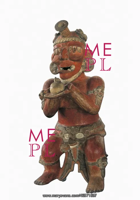 : Censer. Representation of the god of sacrifice : Censer. Representation of the god of sacrifice