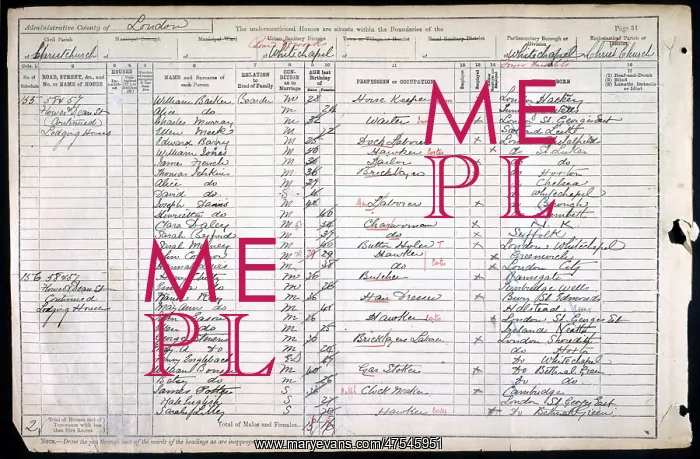  : Census 1901
