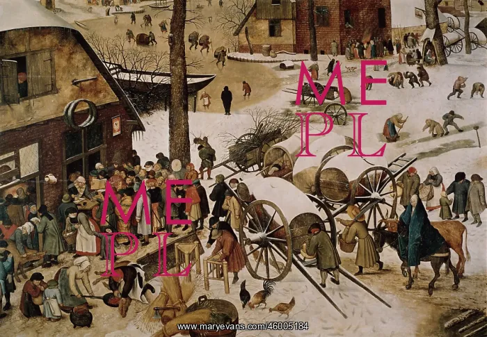 : The Census at Bethlehem, by Pieter Bruegel the Elder : The Census at Bethlehem, by Pieter Bruegel the Elder