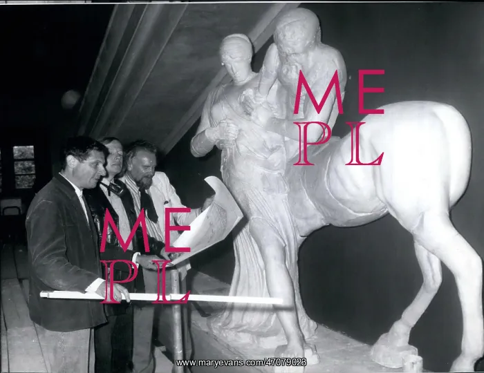 : Centaur and Lapith sculpture, exhibition in Munich : Centaur and Lapith sculpture, exhibition in Munich
