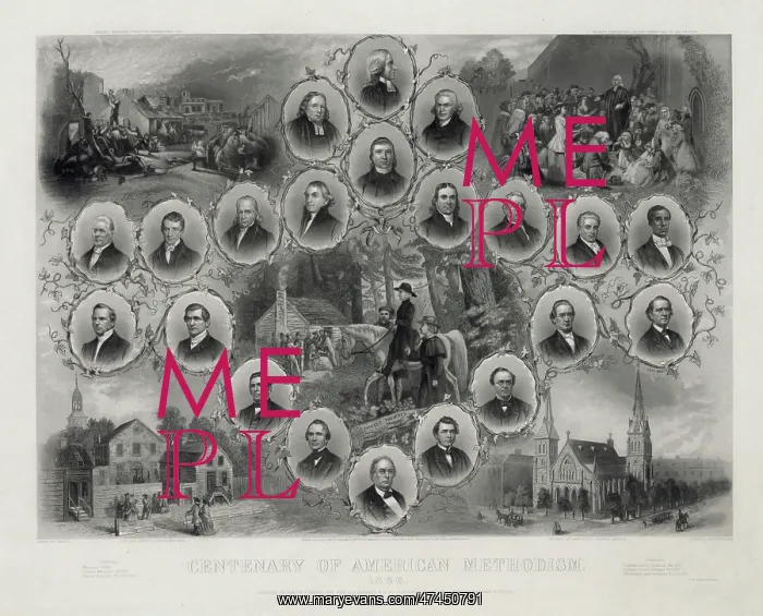  : Centenary of American methodism. 1866