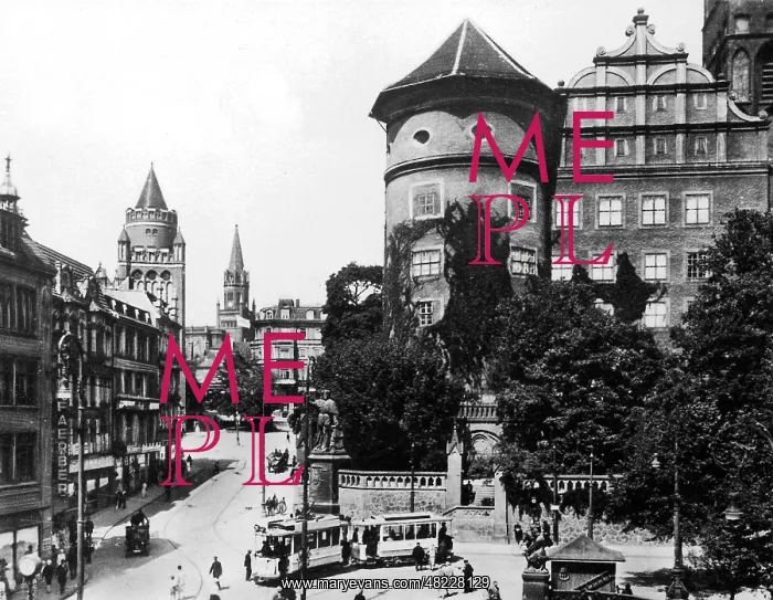 : The center of Koenigsberg : The center of Koenigsberg