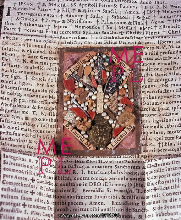 : The center of a little breviary : The center of a little breviary
