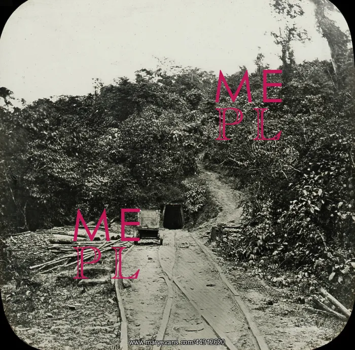 : Central America - Gold Mining - Lantern Slide series : Central America - Gold Mining - Lantern Slide series