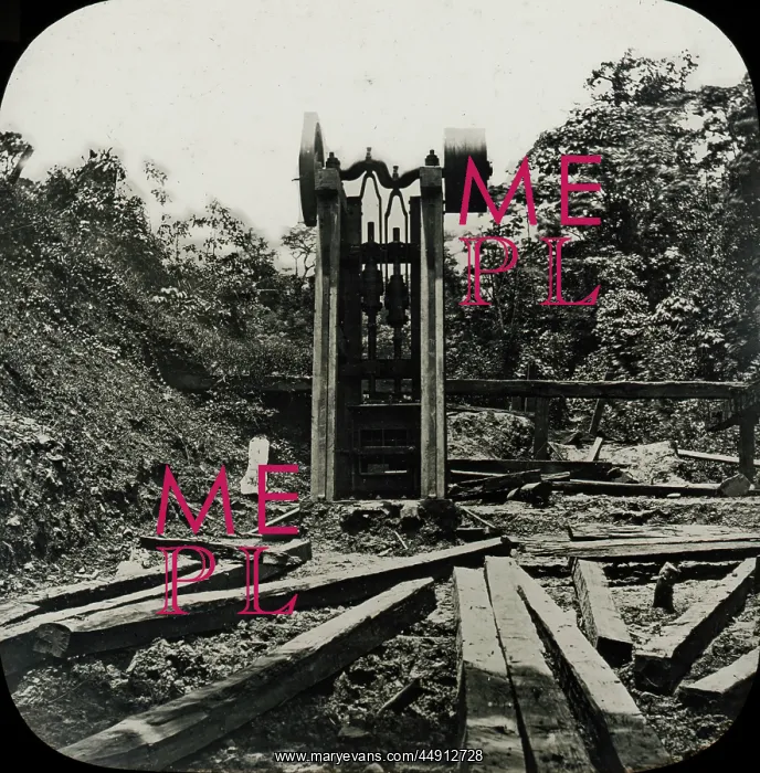 : Central America - Gold Mining - Lantern Slide series : Central America - Gold Mining - Lantern Slide series