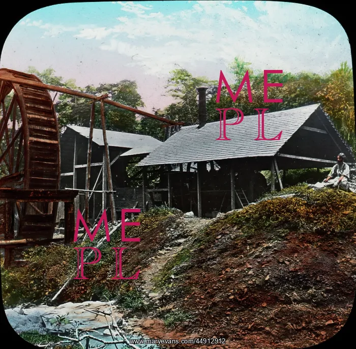 : Central America - Gold Mining - Lantern Slide series : Central America - Gold Mining - Lantern Slide series