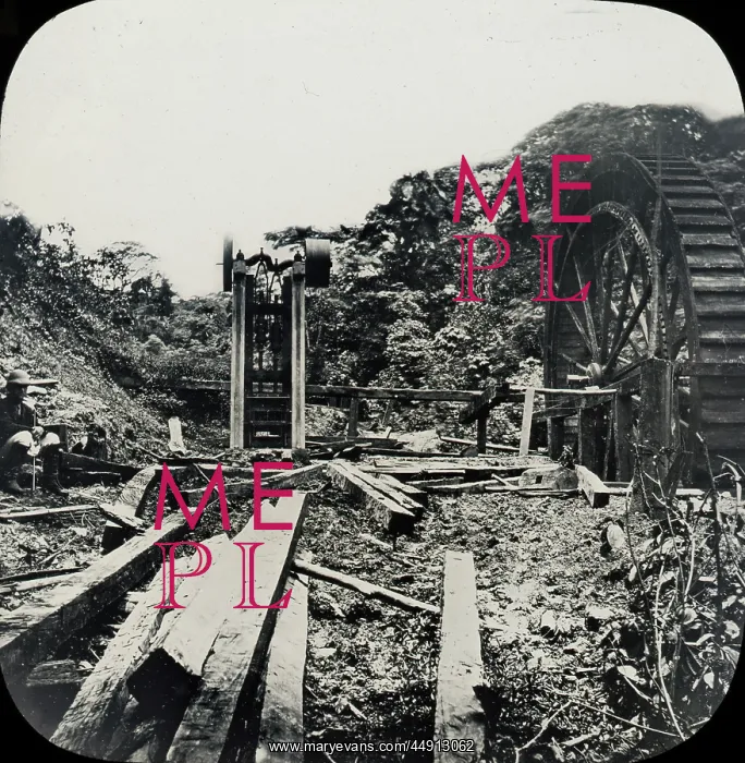 : Central America - Gold Mining - Lantern Slide series : Central America - Gold Mining - Lantern Slide series