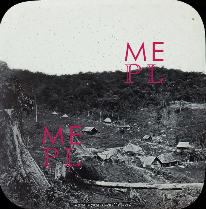 : Central America - Gold Mining - Lantern Slide series : Central America - Gold Mining - Lantern Slide series