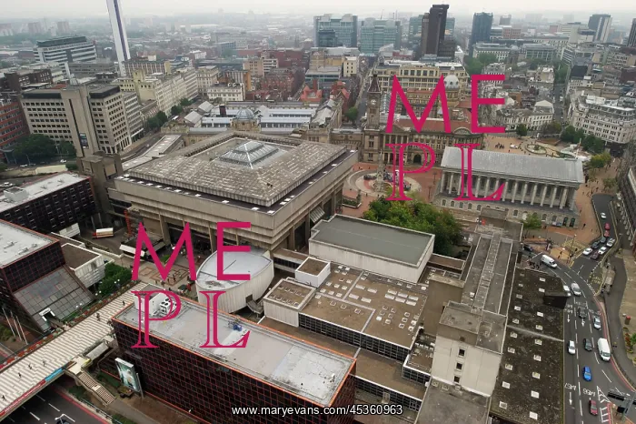 : Central Library and Town Hall, Birmingham DP : Central Library and Town Hall, Birmingham DP
