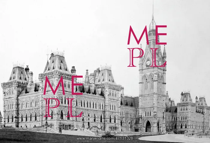  : Central Parliament Building, Ottowa, Canada, early 1900s