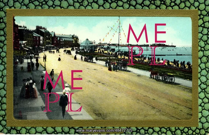 : Central Promenade, Morecambe, Lancashire : Central Promenade, Morecambe, Lancashire