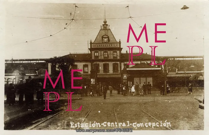  : Central Railway Station, Concepcion, Chile, South America