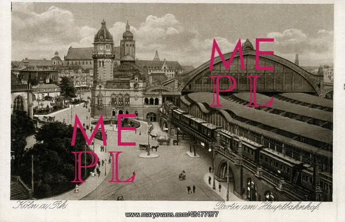 : Central Railway Station, Koln - Cologne, North Rhine-Westpha : Central Railway Station, Koln - Cologne, North Rhine-Westpha