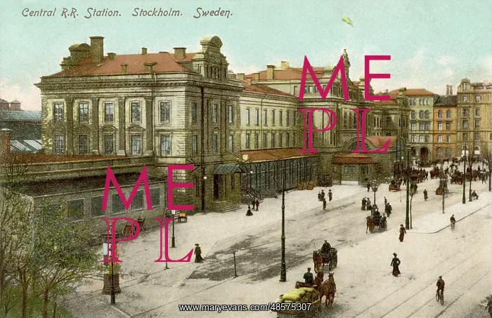 : Central Railway Station, Vasagatan, Stockholm, Sweden : Central Railway Station, Vasagatan, Stockholm, Sweden