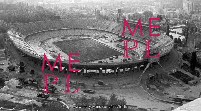 : Central stadium in Kiev, 1978 : Central stadium in Kiev, 1978