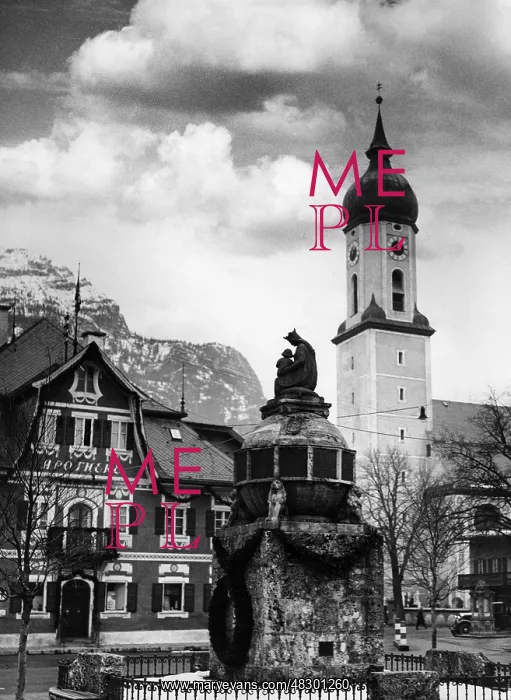 : Centre of Garmisch, 1936 : Centre of Garmisch, 1936