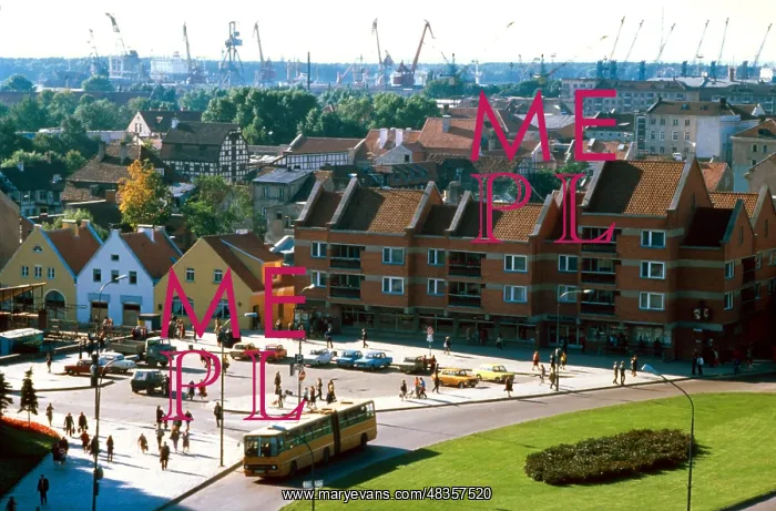 : Centre of Klaipeda, 1985 : Centre of Klaipeda, 1985
