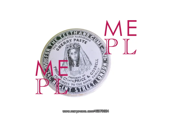 : Ceramic pot lid: The Celebrated Alexandra Cherry Paste : Ceramic pot lid: The Celebrated Alexandra Cherry Paste