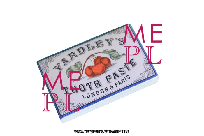 : Ceramic pot lid for Yardley's Cherry Tooth Paste : Ceramic pot lid for Yardley's Cherry Tooth Paste